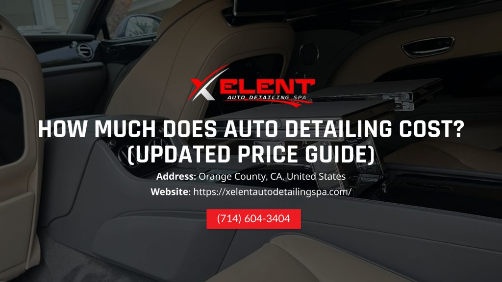 how much does auto detailing cost